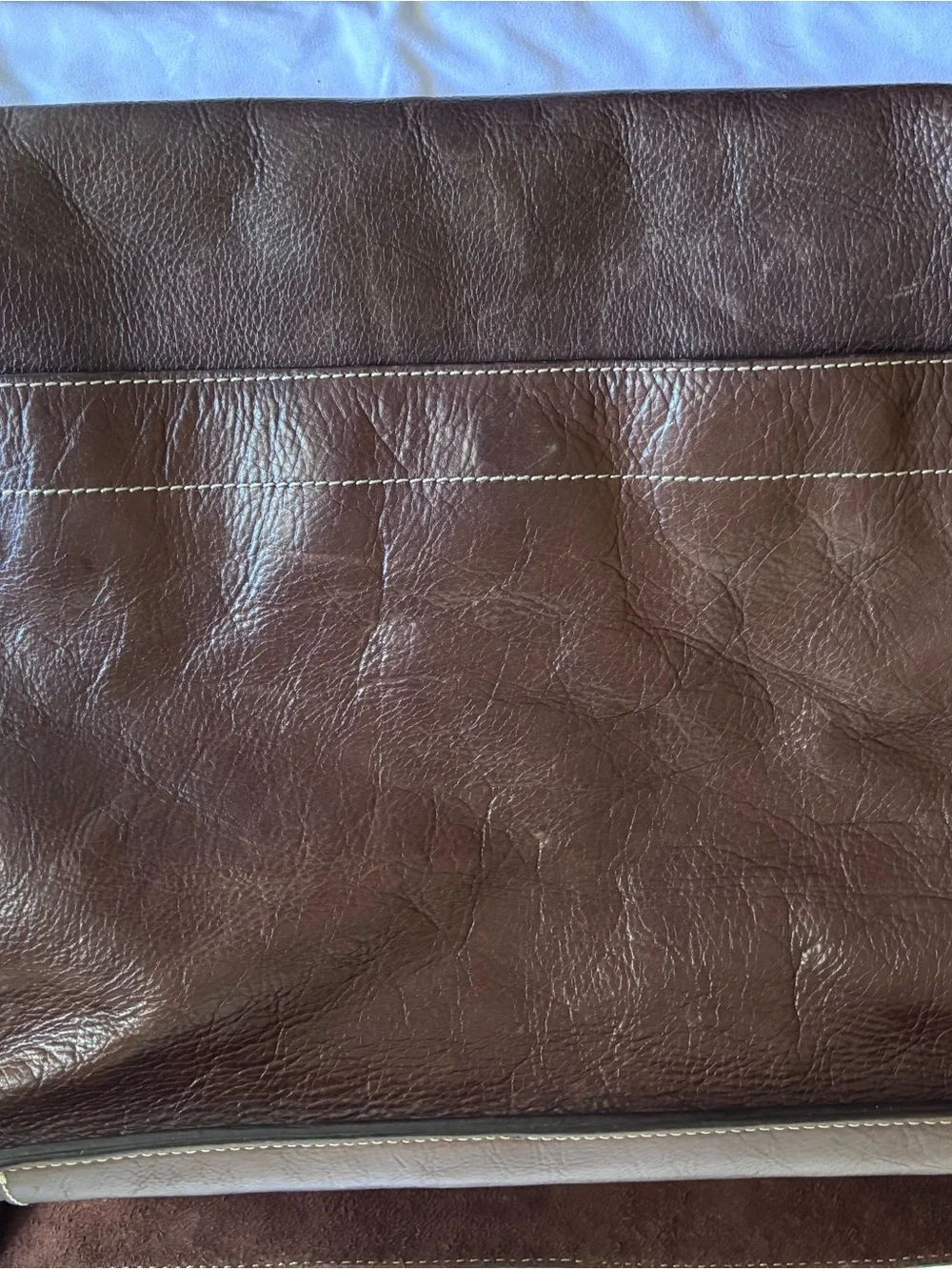 Cole Haan cleaning flap straps